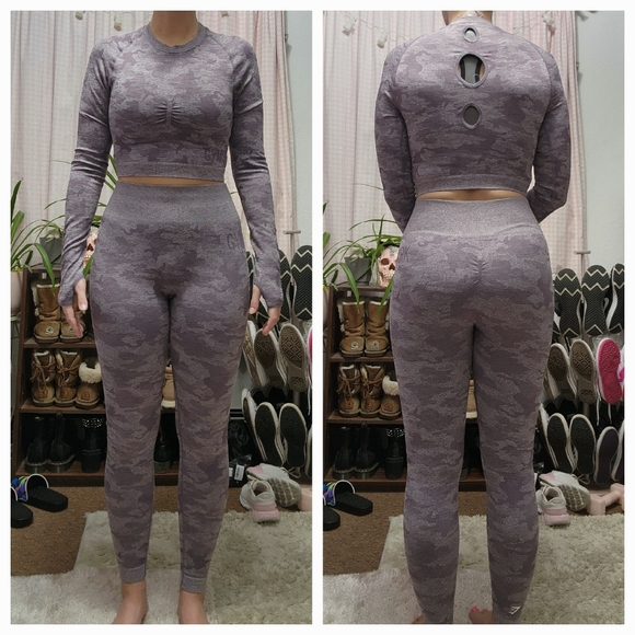 Gymshark set purple camo set - Picture 10 of 10